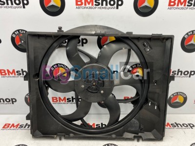 Вентилятор радиатора BMW 323i 2007 E90 N52b25 17117590699 - купить Губовском