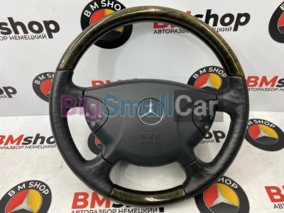Руль Mercedes E550 2002 W211 113.967 А2114600703 - купить Губовском