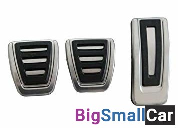 Накладки на педали Golf VII мат нерж. сталь c мкп - купить Губовском