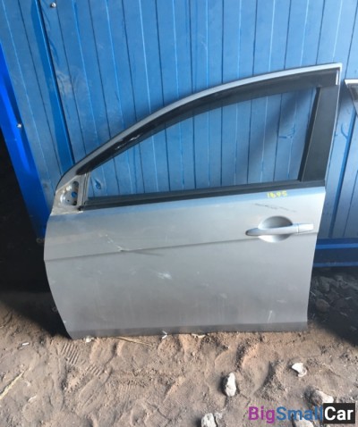 Митсубиси Лансер Дверь передняя левая серебро - купить Губовском