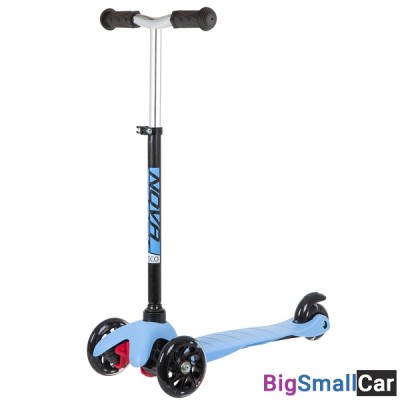 Детский самокат-кикборд 120H.DISCOKIDS.BBL20 NOVATRACK - купить Губовском