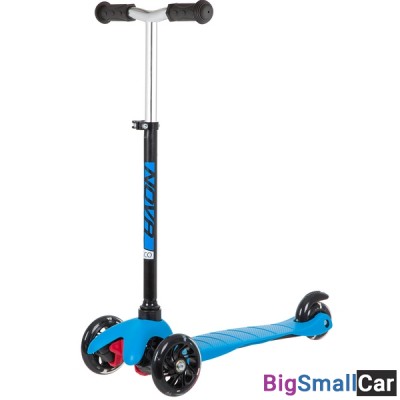 Детский самокат-кикборд 120H.DISCOKIDS.BGBL20 NOVATRACK - купить Губовском