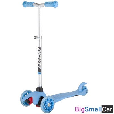 Детский самокат-кикборд 120H.DISCOKIDS.BL20 NOVATRACK - купить Губовском