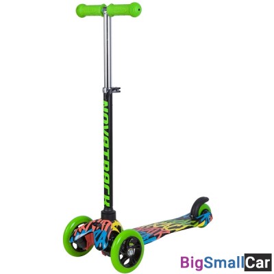 Детский самокат-кикборд 120H.DISCOKIDS.BMC8 NOVATRACK - купить Губовском