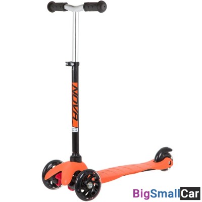 Детский самокат-кикборд 120H.DISCOKIDS.BOR20 NOVATRACK - купить Губовском