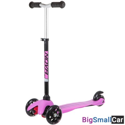 Детский самокат-кикборд 120H.DISCOKIDS.BPN20 NOVATRACK - купить Губовском