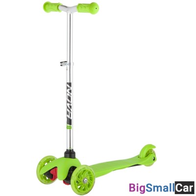 Детский самокат-кикборд 120H.DISCOKIDS.GN20 NOVATRACK - купить Губовском