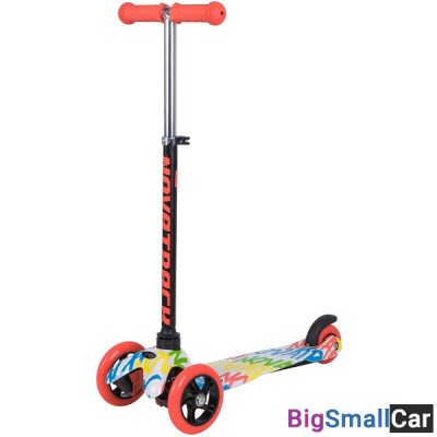 Детский самокат-кикборд 120H.DISCOKIDS.WMC8 NOVATRACK - купить Губовском
