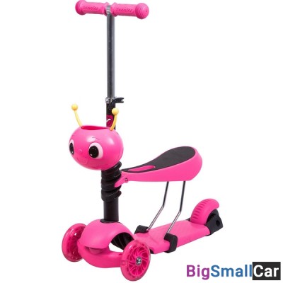 Детский самокат-кикборд 120S.DISCOKIDS.PN7 NOVATRACK - купить Губовском