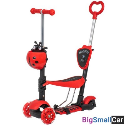 Детский самокат-кикборд FXA.SBDISCOKIDS.RD20 FOXX - купить Губовском