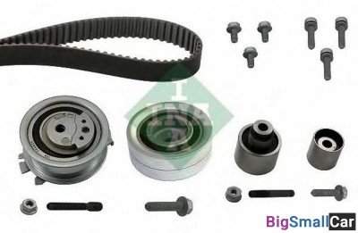 Комплект грм INA 530055010 Ремень 25мм  плюс  4 ролика - купить Губовском