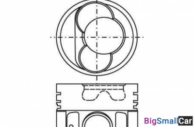 Поршень поштучно mopisan MP908511 81 плюс 0,5 3-4-5 цил - купить Губовском