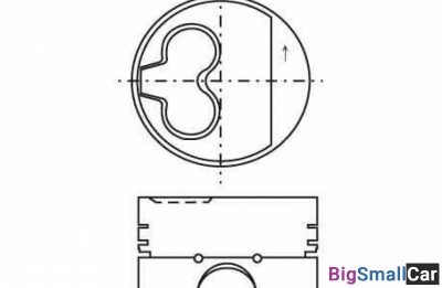 Поршень поштучно mopisan MP905311 1.9TD 79.5 плюс 1.0 1 - купить Губовском