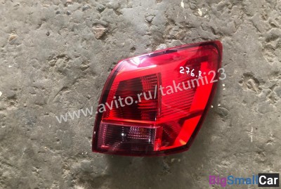Фонарь задний правый Nissan Qashqai - купить Губовском