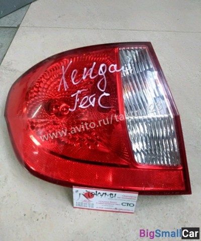 Фонари задние на Хендай Гетс - купить Губовском