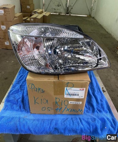 Фара правая Киа Рио Kia Rio (хром) - купить Губовском