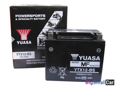 АКБ YUASA YTX12-BS 02920