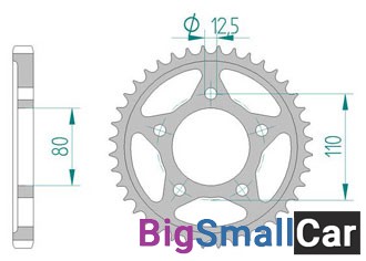 Звезда ведомая AFAM 10605-41 (JTR1334.41) - купить Губовском