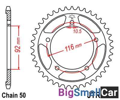 Звезда ведомая JT JTR1493.42 - купить Губовском