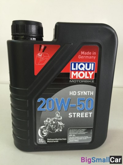 Масло моторное LIQUI MOLI 20W-50 Synth Street 1л 3816 - купить Губовском