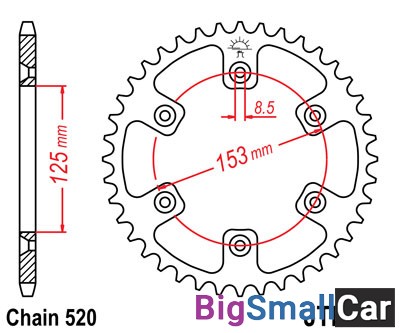 Звезда ведомая JT JTR210.43 - купить Губовском
