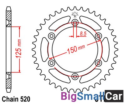 Звезда ведомая JT JTR897.44 - купить Губовском