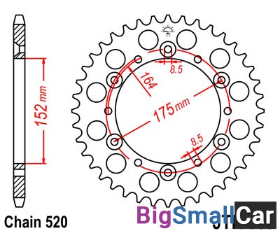 Звезда ведомая JT JTR853.46 - купить Губовском
