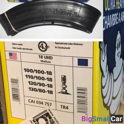Камера MICHELIN 18 усиленная 4mm TR4 18039 - купить Губовском