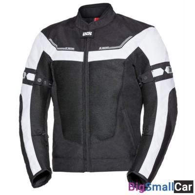 Куртка текстиль IXS Sport Jacke Levante-Air 2.0 blk/wh 2XL X51056-031-2XL - купить Губовском