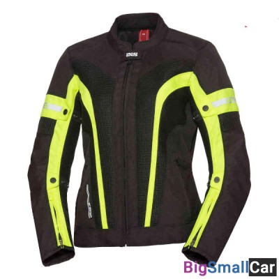 Куртка текстиль жен. IXS Sport DJ Larisa Air-2.0 blk/yel DL X51057-350-DL - купить Губовском