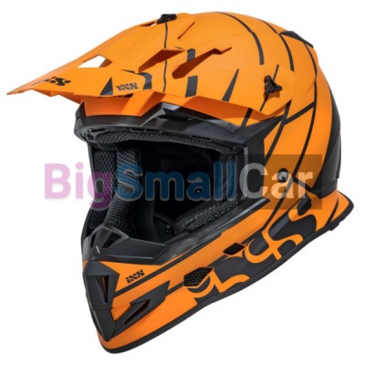 Шлем IXS 361 blk/orange 2.2 S X12037-M63-S