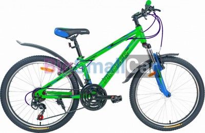 Горные велосипеды PIONEER CAPTAIN 24/12 green-blue-black - купить Губовском