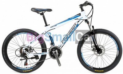 Горные велосипеды PIONEER TORNADO 24/14 white-black-blue - купить Губовском