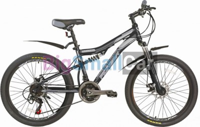 Дорожные велосипеды PIONEER COMANDOR 24/14 black-white-gray - купить Губовском