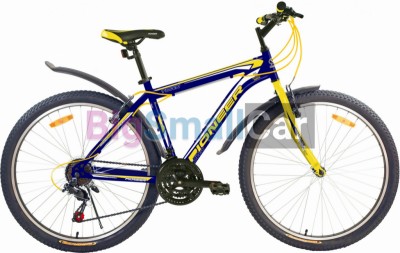 Дорожные велосипеды PIONEER TOWN 27,5/17 darkblue-yellow-white - купить Губовском