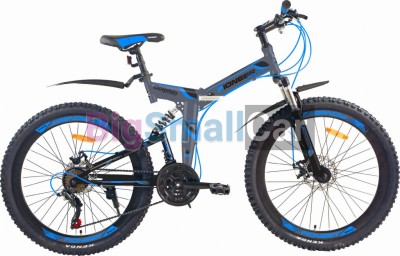 Дорожные велосипеды PIONEER DOLPHIN 26/19 gray-black-blue - купить Губовском