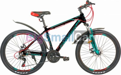 Горные велосипеды PIONEER GENERAL 26 AL/17 black-mint-red - купить Губовском