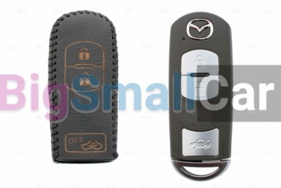 Чехол Для Ключа Mazda (Брелок) String Цвет Кожи Черный bgt477 - купить Губовском