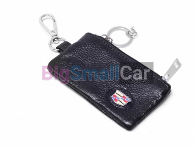Чехол Для Ключей Cadillac Универсальный, Кожаный, С Металлическим Значком, Черный bgt1091 - купить Губовском