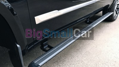 Выдвижные электрические пороги на Volkswagen Tiguan (2007-2015)